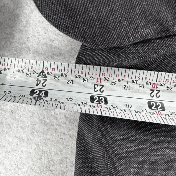 Baroni Sport Coat Mens 44 SHORT Super 150 Wool Blazer Jacket Gray - Picture 9 of 14